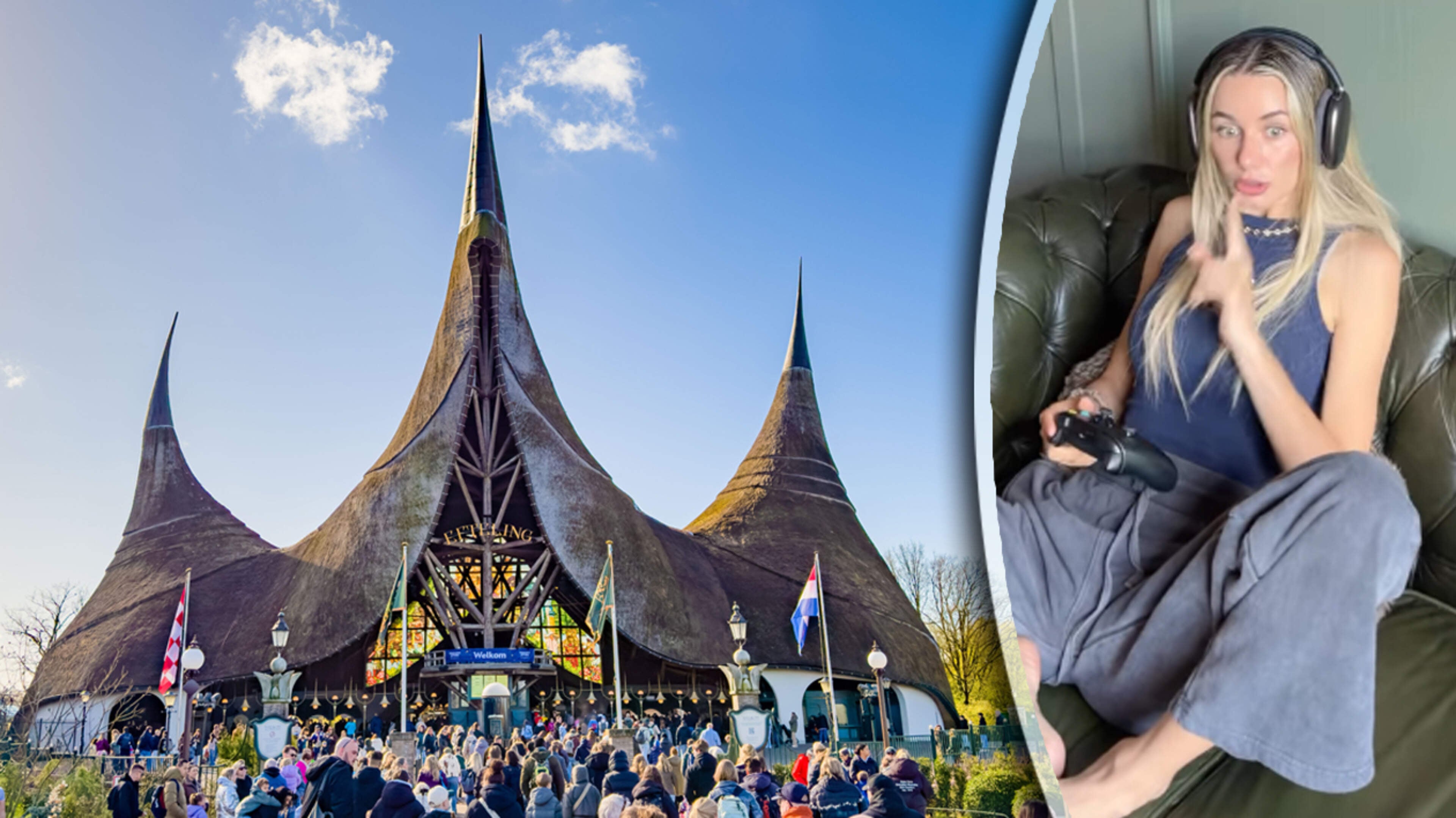 OnlyFans-model maakt seksopnames in vakantiehuisje Efteling, directie niet blij